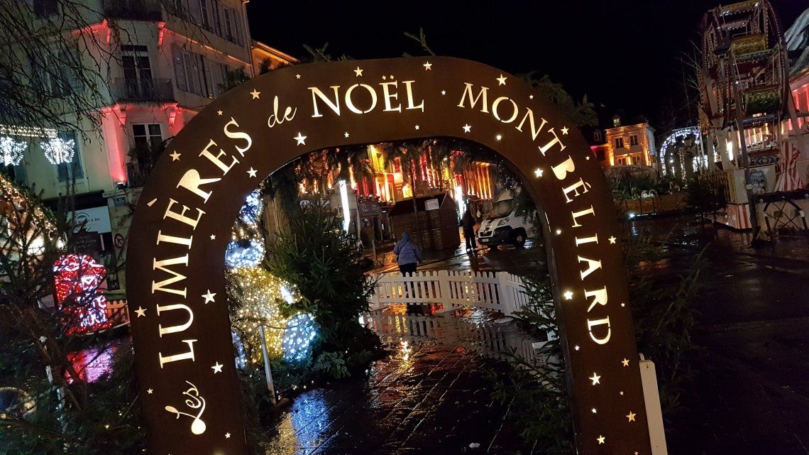 Montbéliard: Lumières de Noël