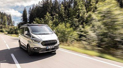 Urban Camper Dethleffs Trail auf der Strasse