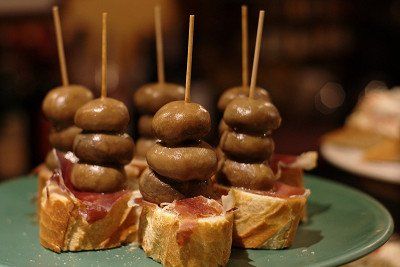 Nordspanische Tapas Pintxos