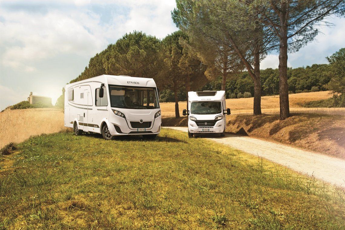 Fully-integrated and semi-integrated Etrusco motorhomes