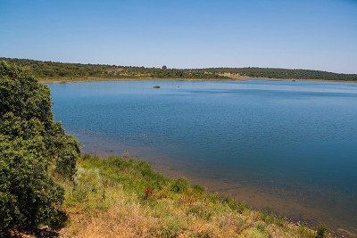 Cornalvo-Stausee im Naturpark Cornalvo