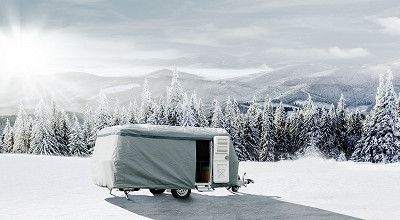 Wie wintert man Wohnwagen und Wohnmobil richtig ein?