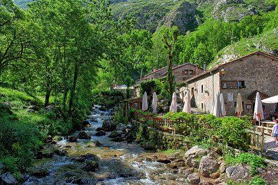 River in Picos de Europa National Park, Spain