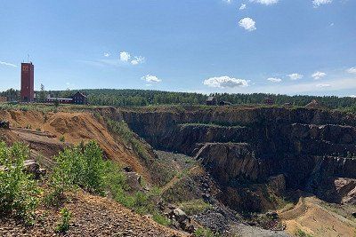 The Stora Stöten mine in Falun