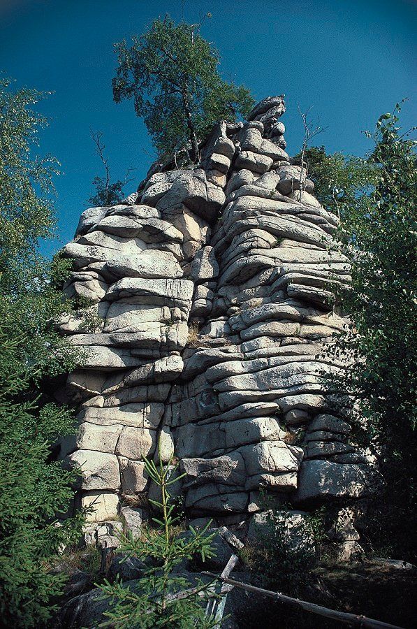 Große Schnarcherklippe im Harz