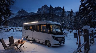 Which motorhomes are suitable for winter camping?