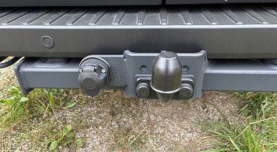 Anhängekupplung am Sunlight Campervan Cliff 4x4 Greentrek