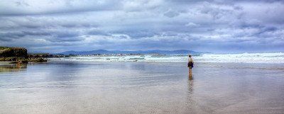 Beach of the Cathedrals in Galicia, Spain