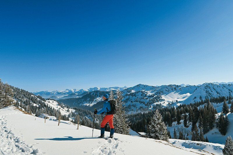 Schneeschuhtour auf der Nagelfluhkette