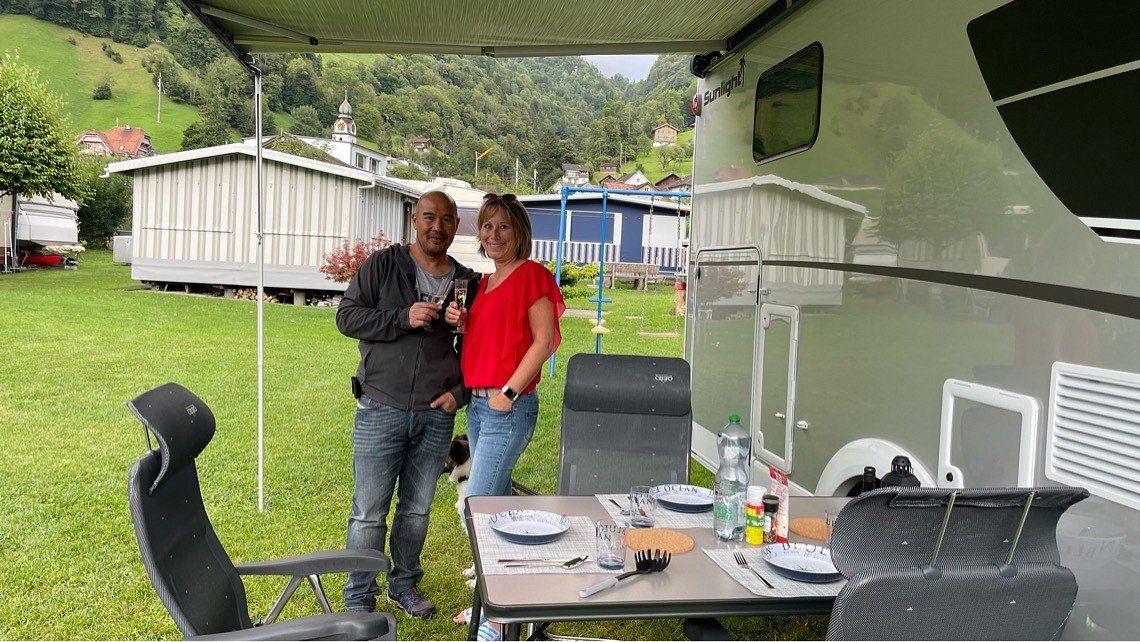 Ons eerste kampeerweekend