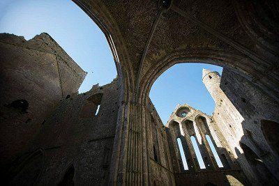 Kathedrale des Rock of Cashel Innenansicht
