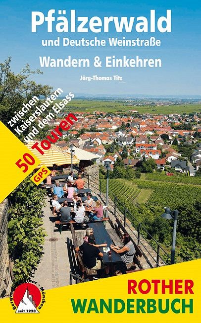 Buchcover Rother Wanderbuch Pfälzerwald