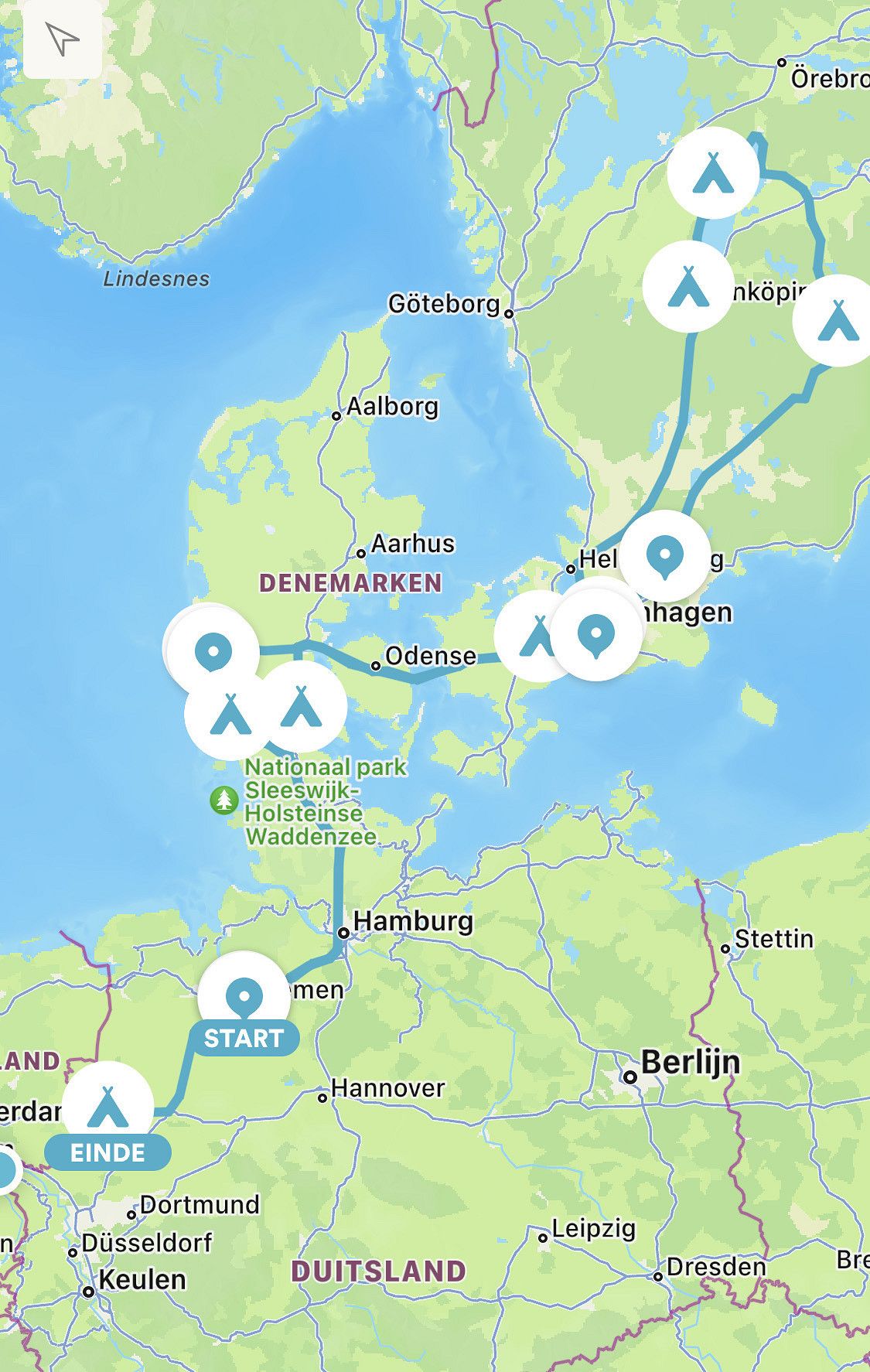 Wohnmobilreise Dänemark und Schweden