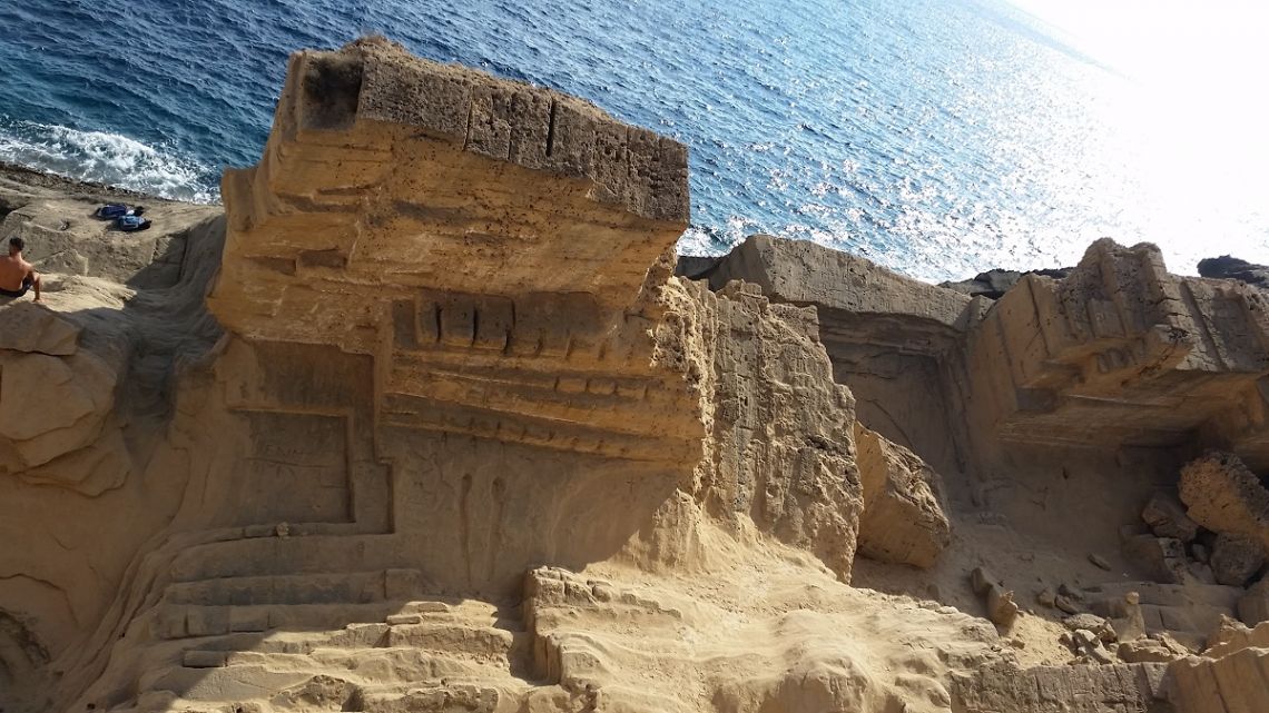 Steinbruch Atlantis auf Ibiza