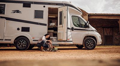 Naar de half-integraal campers Ecovip van Laika