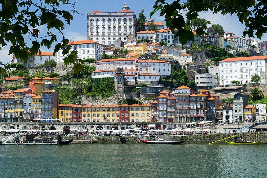 Blick auf die Altstadt von Porto