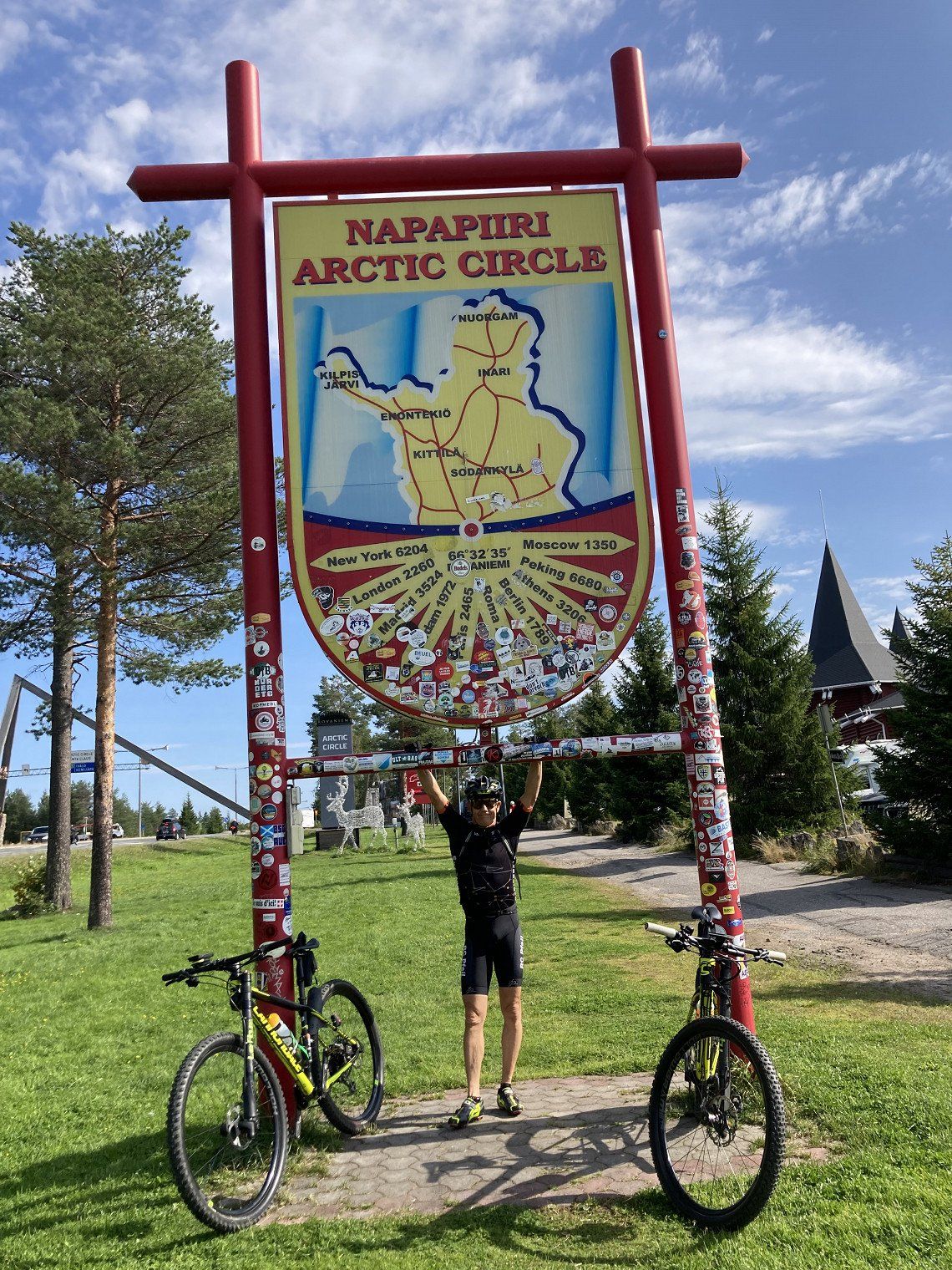 Finnlandreise bis Rovaniemi (Santa Claus Dorf) und an der schwedischen Küste zurück mit unseren Samtpfoten 27.07. - 01.09.2024