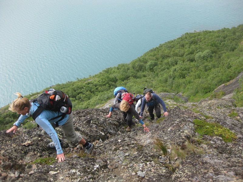 Norway hike Basseggen over the Jo-Stigen