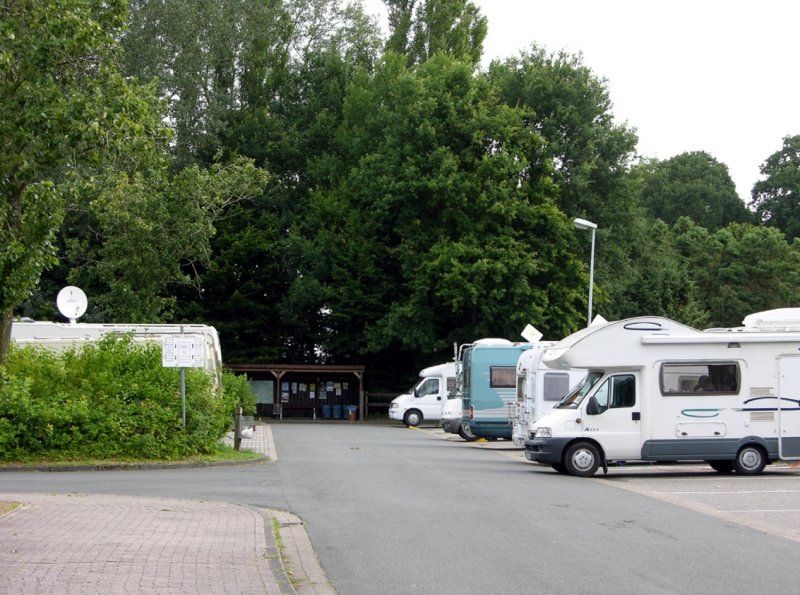Stellplatz am Badepark