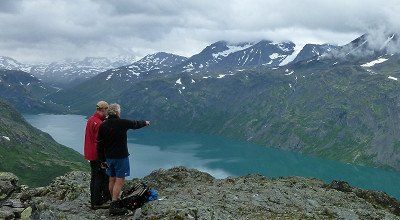 Hikes in Norway in Jotunheimen and Valdres
