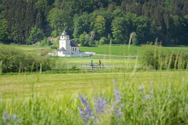Bicycle round tours in the Altmühl Valley for campers