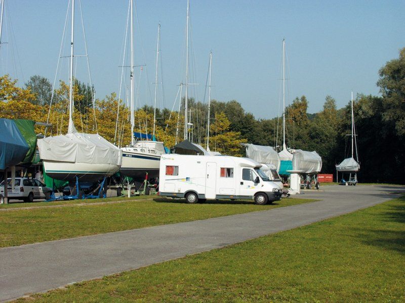 Stellplatz am Camping La Nacelle