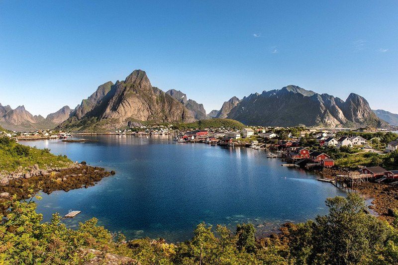 Lofoten Landschaftsroute mit dem Womo