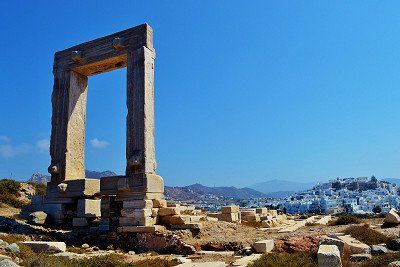 Portara auf der Insel Naxos