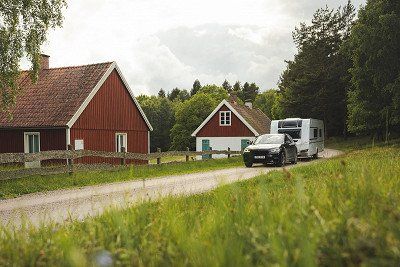 Dethleffs caravan in Sweden