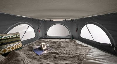 Schlafdach im Eriba Caravan Feeling 442
