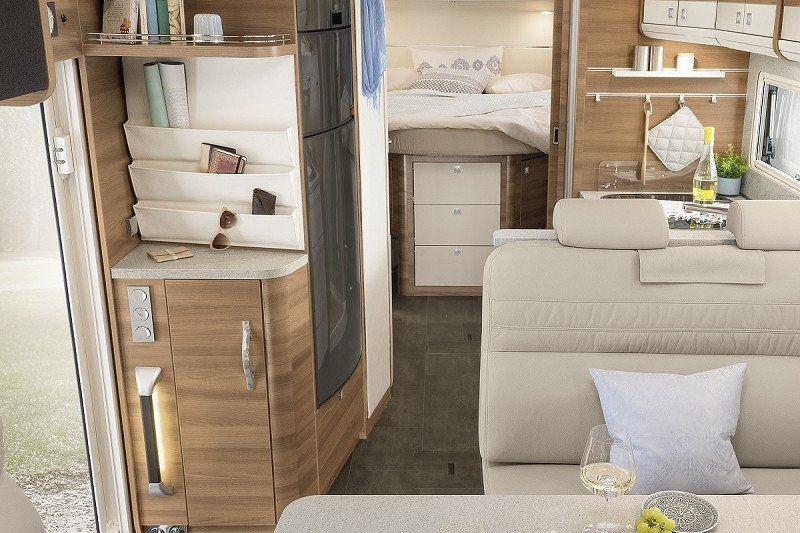 Storage solutions for mobile homes and caravans