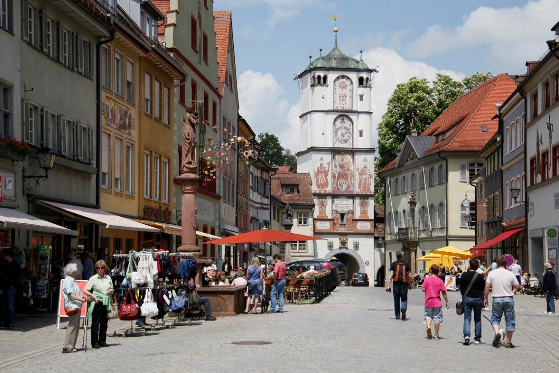 Innenstadt von Wangen im Allgäu