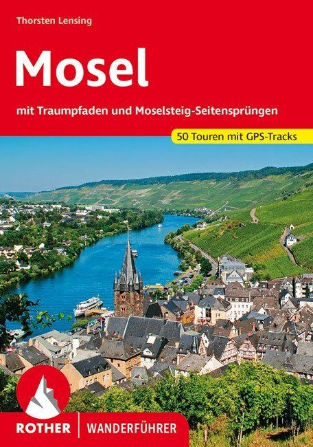 Buchcover Rother Wanderführer Mosel
