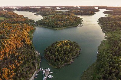 Luftbild Schaerengarten bei Turku