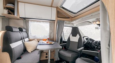 Go to the semi-integrated motorhomes by Sunlight 