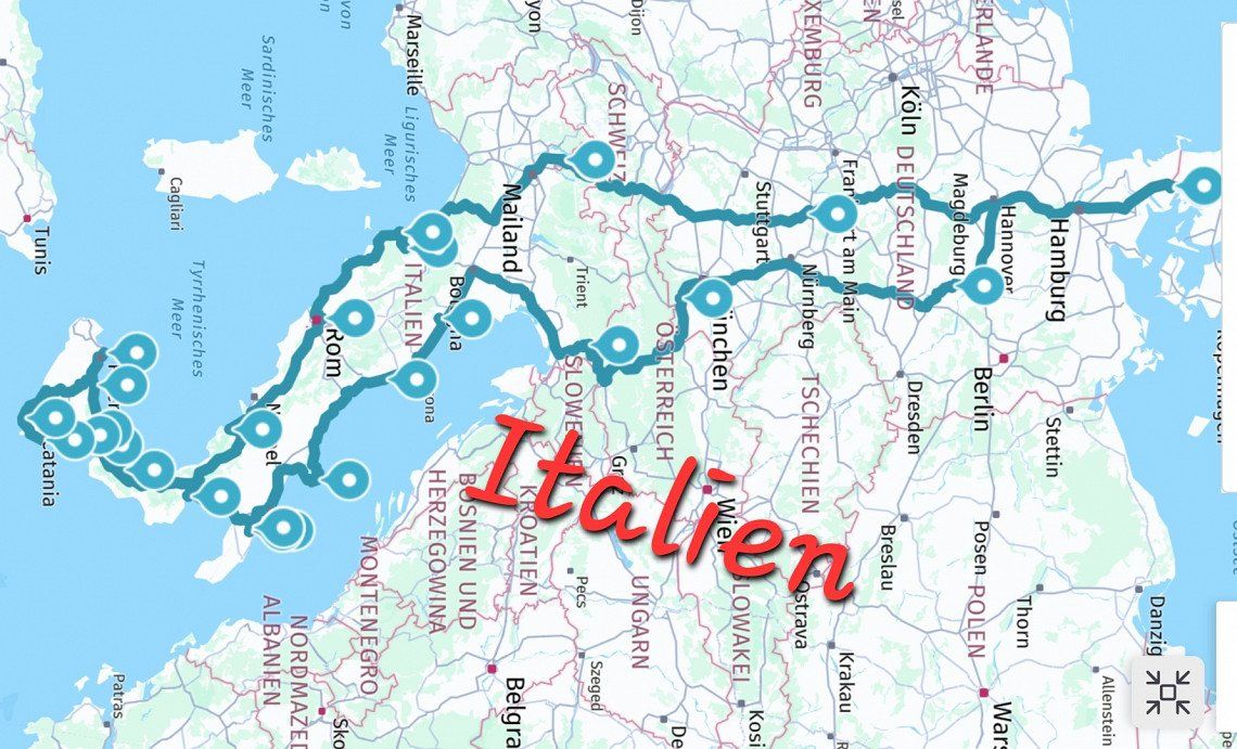 Italië en San Marino in maart/april 2024