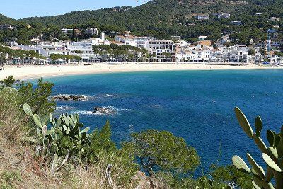 Strand bei Llafranc an der Costa Brava