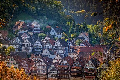 Fachwerkhäuser in Schiltach 