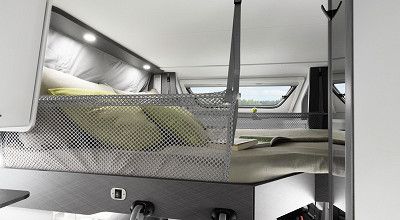 Hubbett im Etrusco Wohnmobil V 6.8 SCF